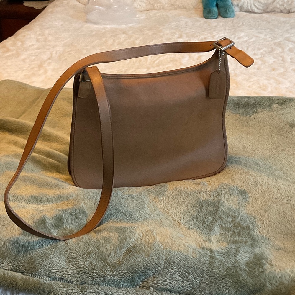 Coach slim hippie saddle flap crossbody bag